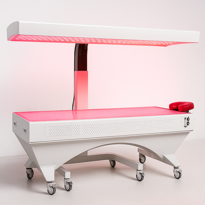 Red Light Therapy Bed Designed for Full-Body Sessions, 10,240 Medical-Grade LEDs, Dual-Spectrum Coverage