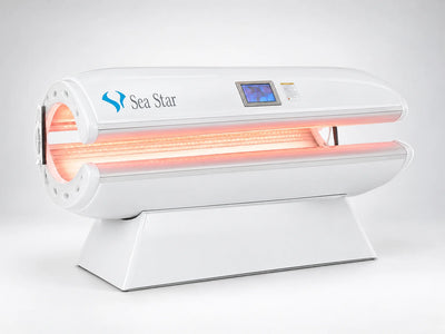 Red Light Therapy Capsule Built for Full Body Treatment, 12000 LEDs, Clamshell Design, Touchscreen Control
