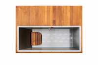 Cold Plunge Tub Built for Daily Recovery, Cedar Cabinet, Stainless Steel Basin, 1.5 HP Chiller