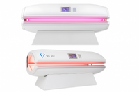 Red Light Therapy Capsule Built for Full Body Treatment, 12000 LEDs, Clamshell Design, Touchscreen Control