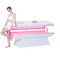 Red Light Therapy Capsule Built for Full Body Treatment, 12000 LEDs, Clamshell Design, Touchscreen Control