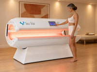 Red Light Therapy Capsule Designed for Full Body Wellness, 12000 LEDs, high-quality Output, Clamshell Design — Lifestyle